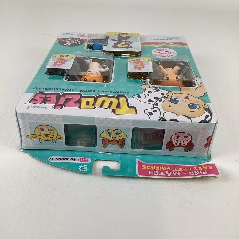 Twozies Season 1 Mini Figures Surprise Pets Friends Pack Babies Set Moose Toys